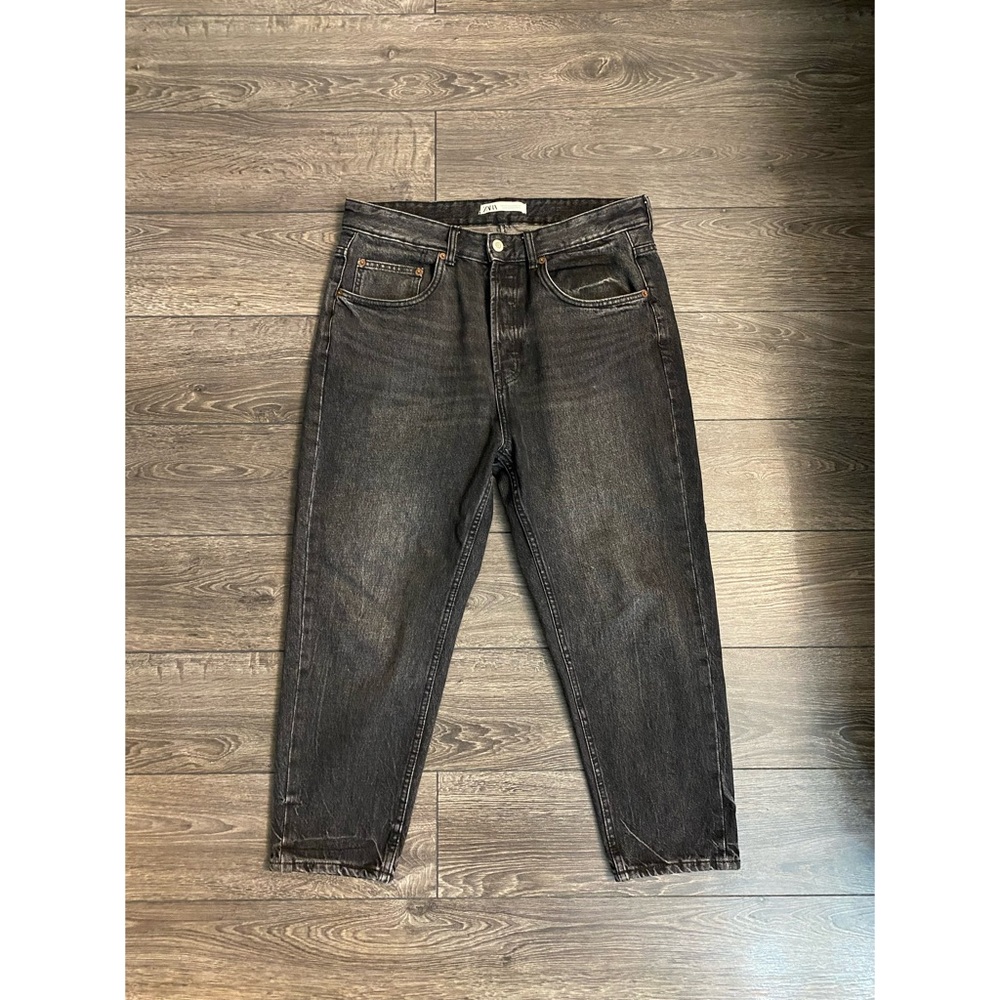 Zara Men's Black Jeans